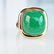 14k YG 6 CT Jade Ring sz5 - 2