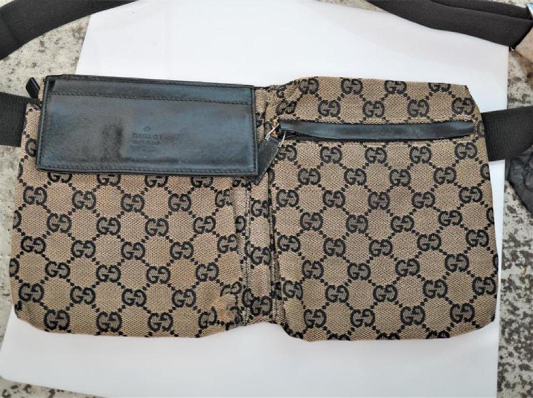 gucci canvas fanny pack