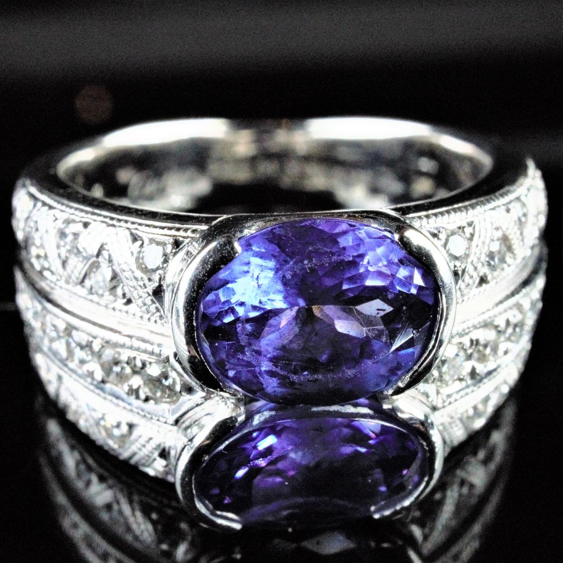 cartier tanzanite ring