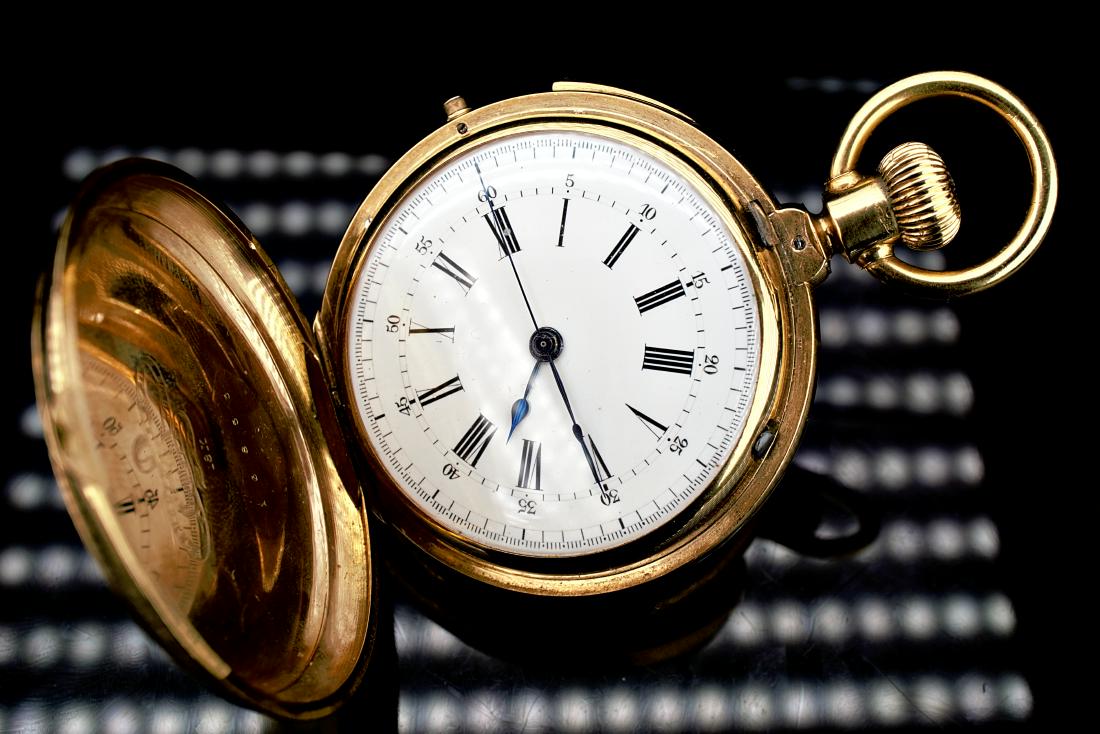 Locle 18k YG Minute Repeater Pocket Watch (1 of 12)