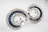 18k WG Sapphire and Diamond Earrings - 5
