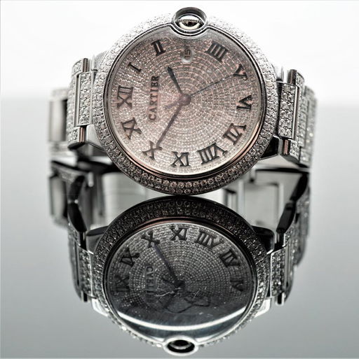 Diamond Encrusted Cartier Balloon Bleu Mar 16 2019 Gallery 63 In Ga