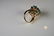 Cabochon Emerald and Diamond Ring Marked Cartier - 4