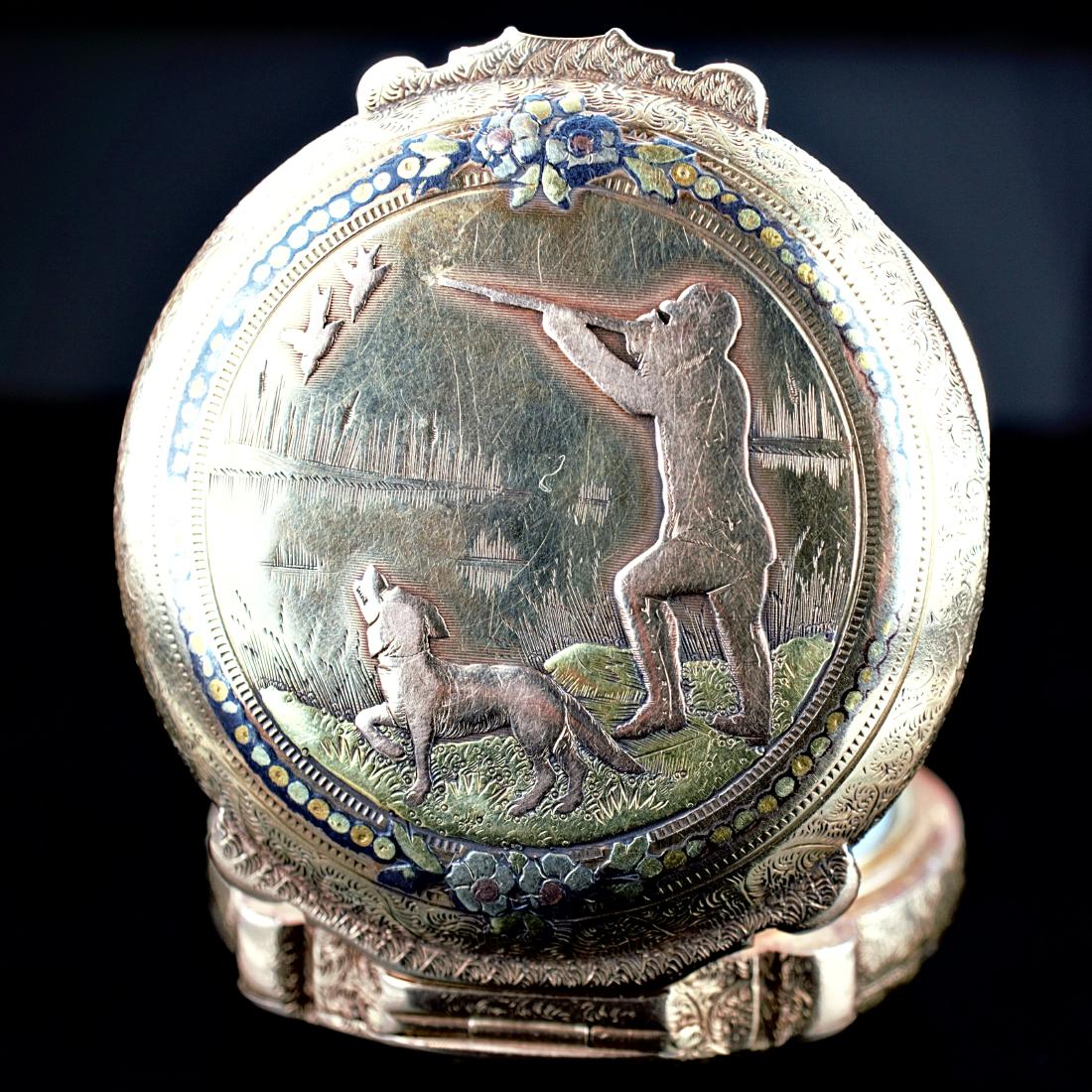 Hamilton 14k RG/YG Pocket Watch 16S (1 of 16)