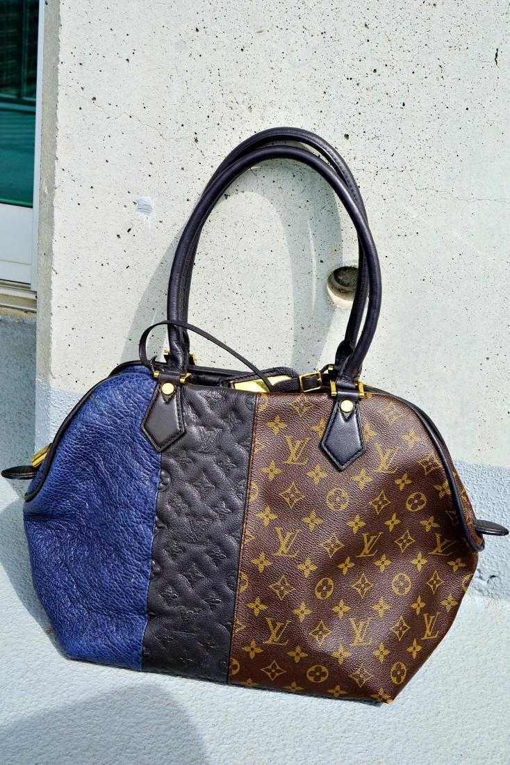 Louis Vuitton Medium Marine Satchel Tricolor (1 of 10)