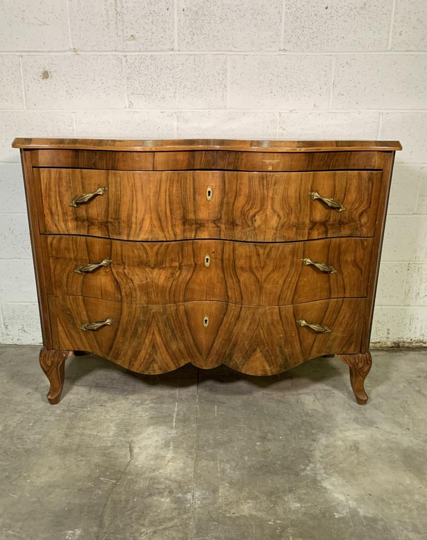 3 Drawer Art Deco Dresser (1 of 6)