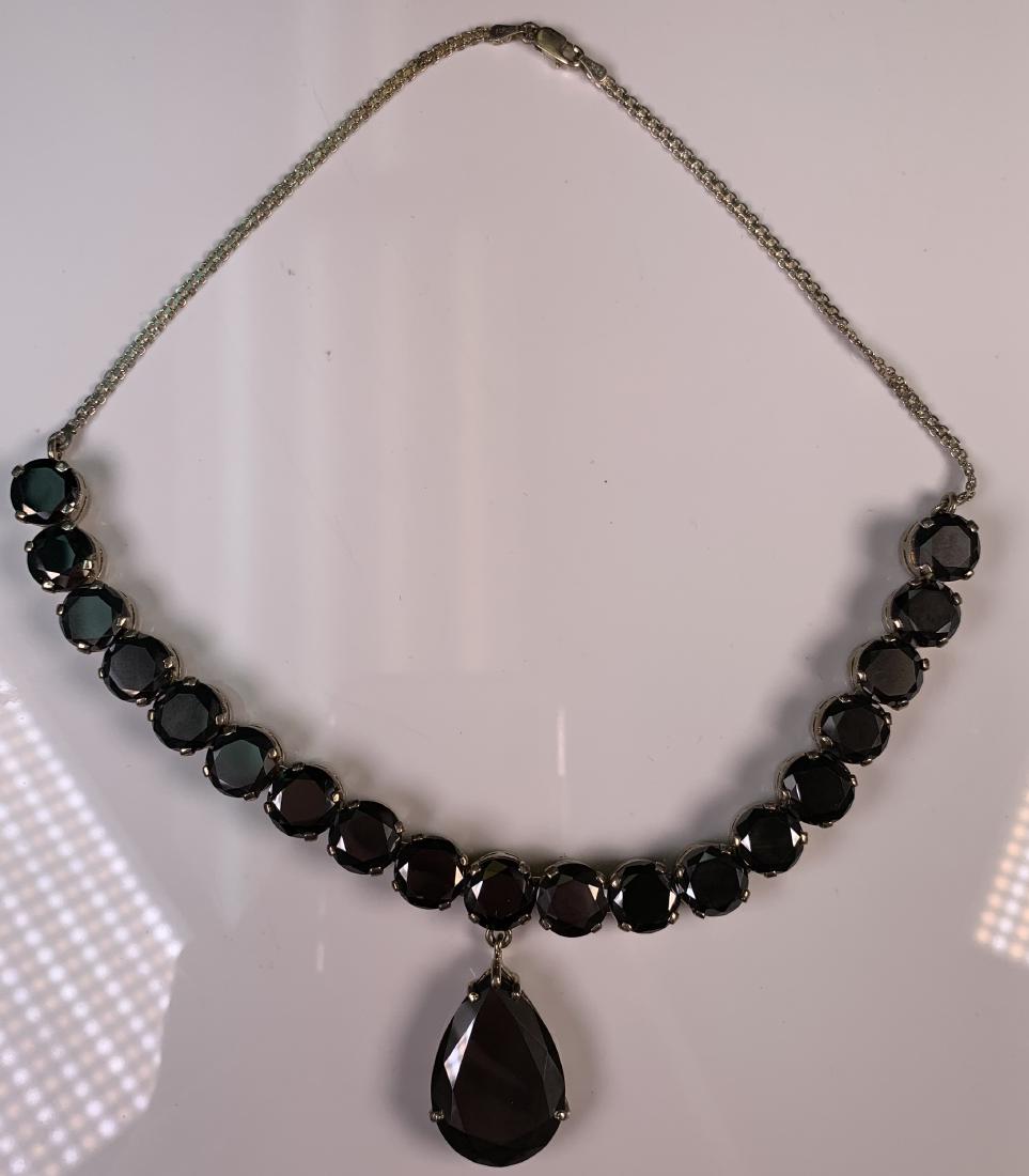 75 CT Black Diamond Necklace (1 of 5)
