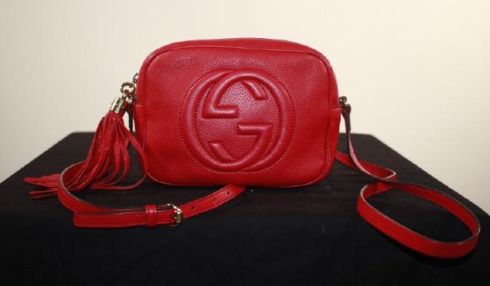 Gucci Small Soho Red Leather Bag (1 of 6)