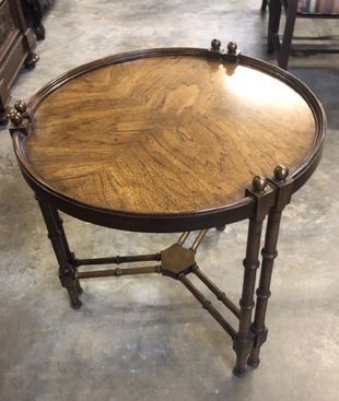 Brandt Furniture Of Character Hagerstown Maryland Feb 17 2017 Vintage Faux Bamboo Side Table By Brandt Furniture