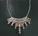 John Hardy Bamboo Sterling Silver Bib Necklace
