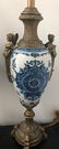 Pair, Blue & White Porcelain Table Lamps - 2