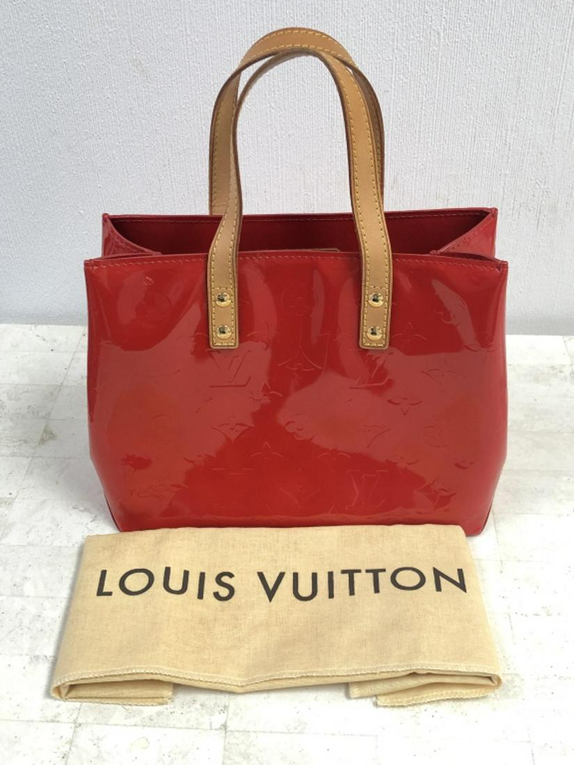 Louis Vuitton Flashy Red Reade Handbag (1 of 5)