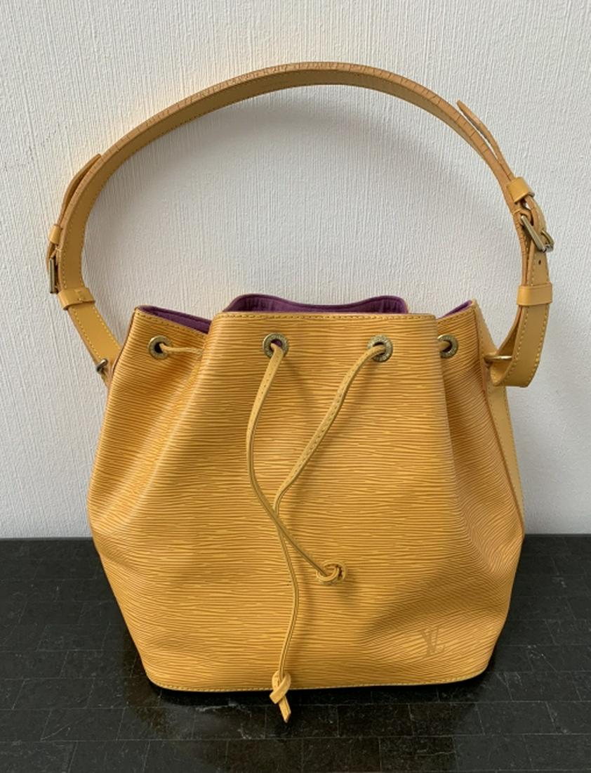 Louis Vuitton Yellow Noe Shoulder Bag (1 of 4)