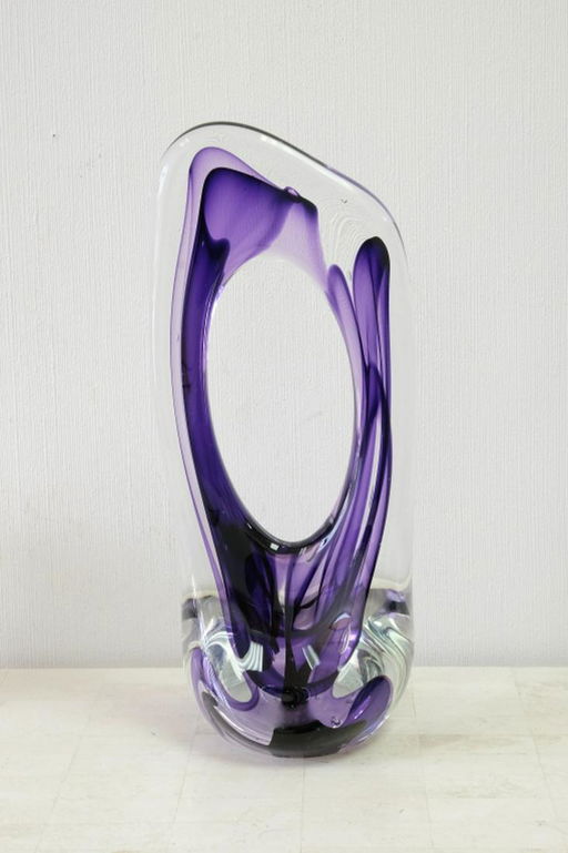 Large Abstract Art Glass Sculpture Jim Karg Aug 10 2019