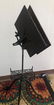 Oak Dictionary Stand w/Ornate Cast Iron, 19th C - 4