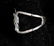 10k WG .25 CTW White Diamond Ring sz 7.5 - 2