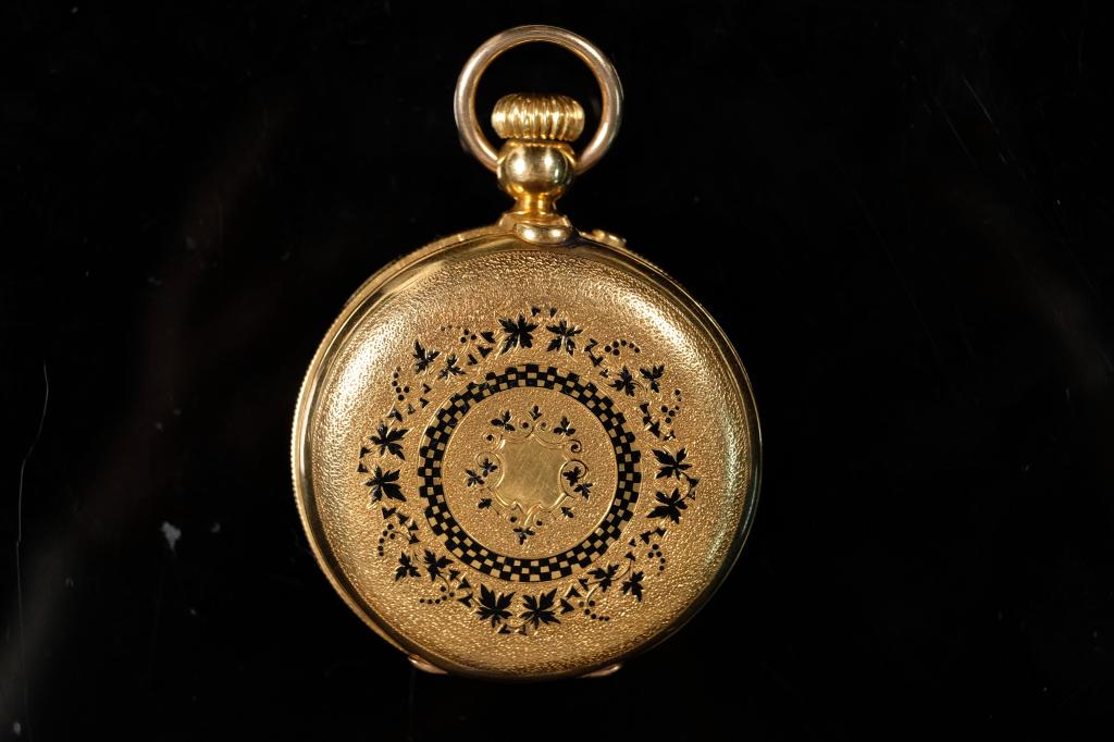 Henry Hoffman Locke 18k Pocket Watch (1 of 8)