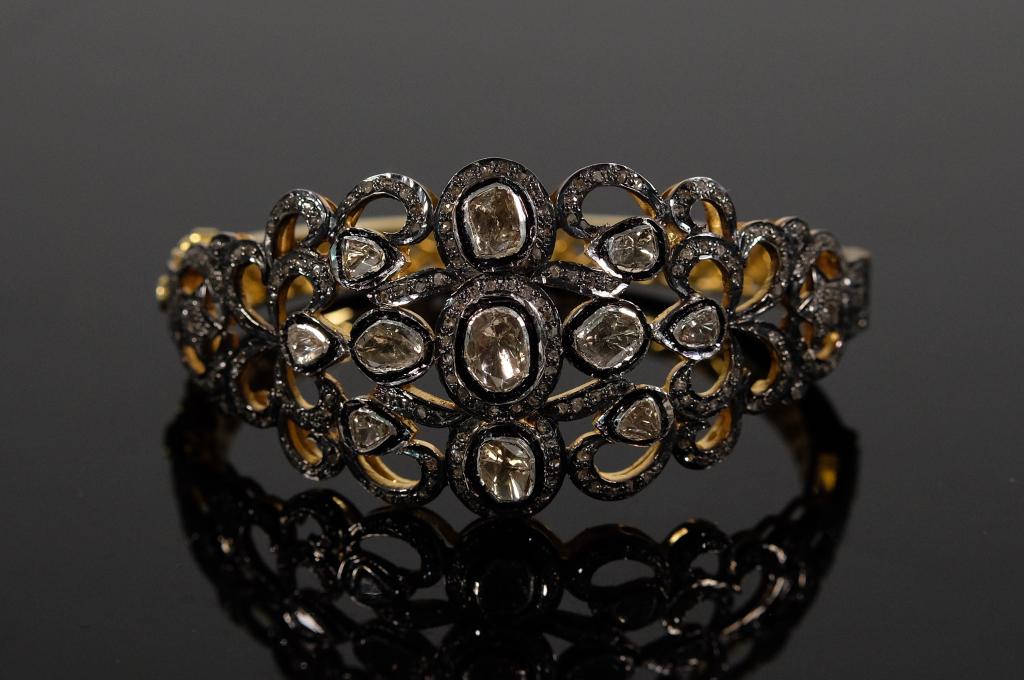 Polki Diamond Estate Bracelet (1 of 6)