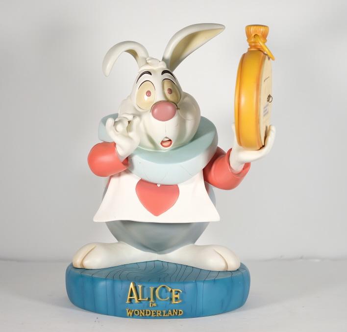 Disney White Rabbit Alice In Wonderland Big Fig (1 of 9)