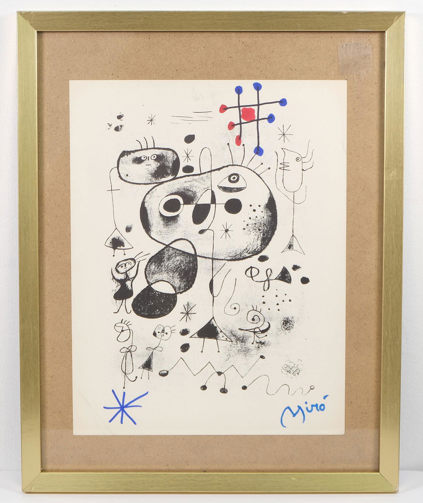 Joan Miro Lithograph XL from Prints of Joan Miro (1 of 5)
