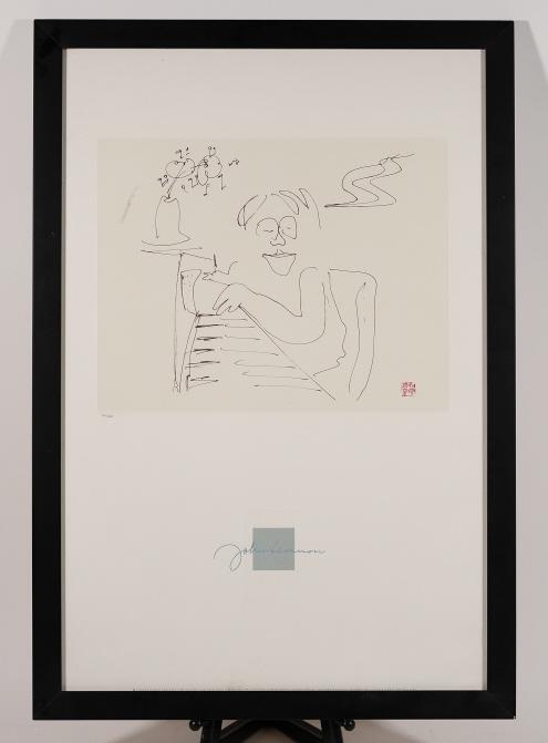 John Lennon 'baby Grand' Lithograph