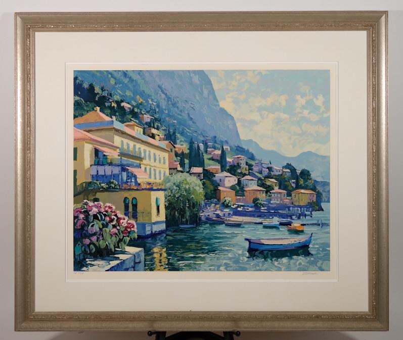 Howard C. Behrens, "Il Lago Maggiore", Serigraph (1 of 8)