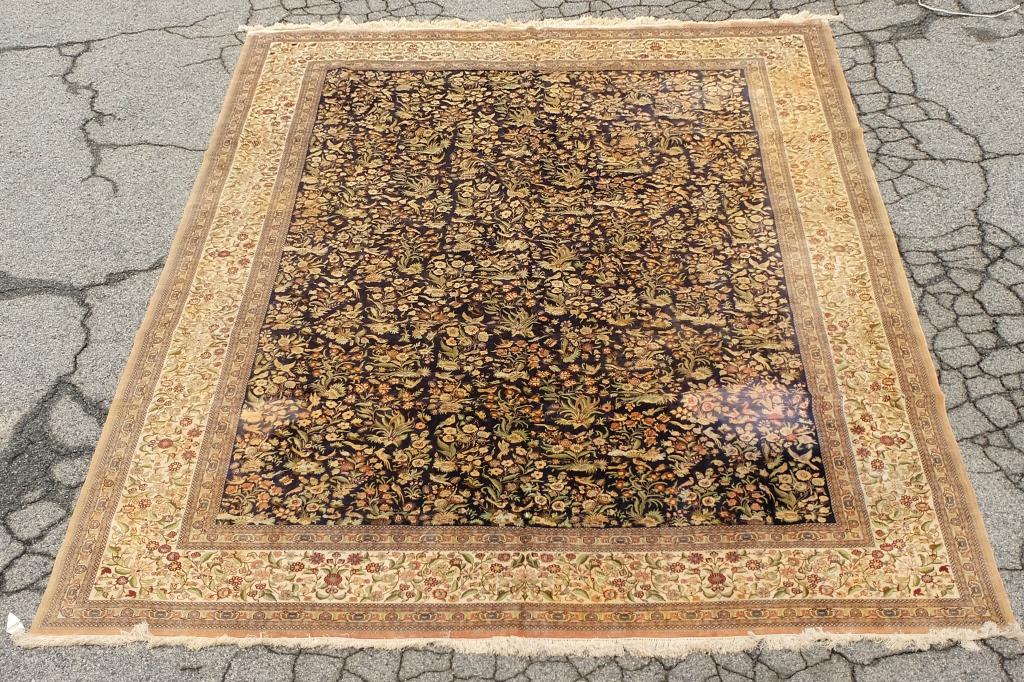 Very Fine Silk Persian Ghome Qume Rug 10' x 14' (1 of 7)