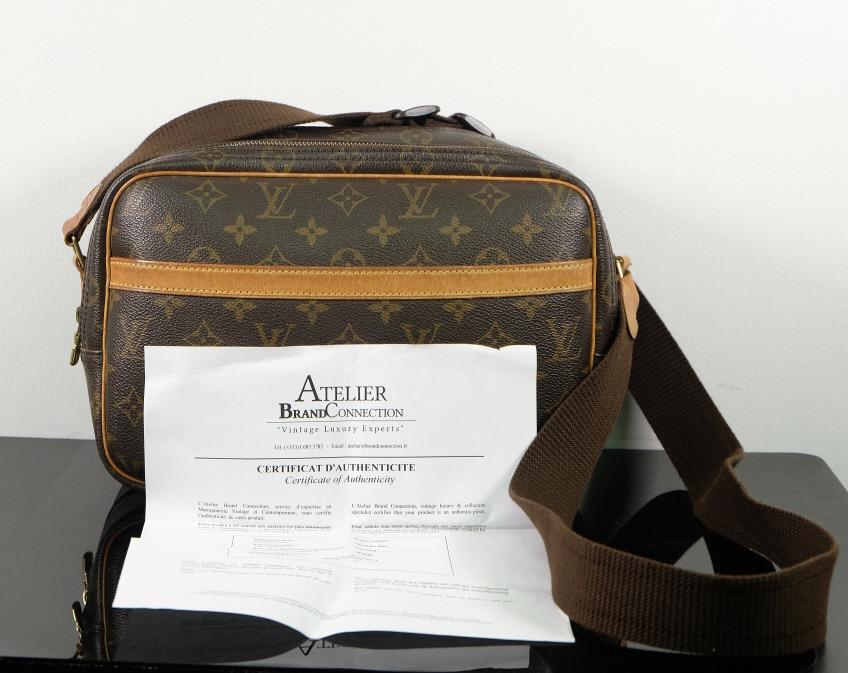 Louis Vuitton Reporter Pm Monogram Shoulder Bag (1 of 8)
