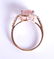 18K Rose Gold Diamond & Morganite Ring - 3