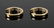 14K Yellow Gold & Diamond Hoop Earrings - 3
