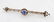Art Deco Estate Brooch .80 CT Sapphires