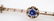 Art Deco Estate Brooch .80 CT Sapphires - 2