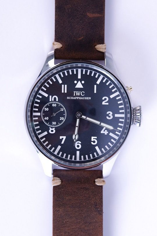 IWC Big Pilot Wrist Watch w/Engraved Movement (1 of 7)