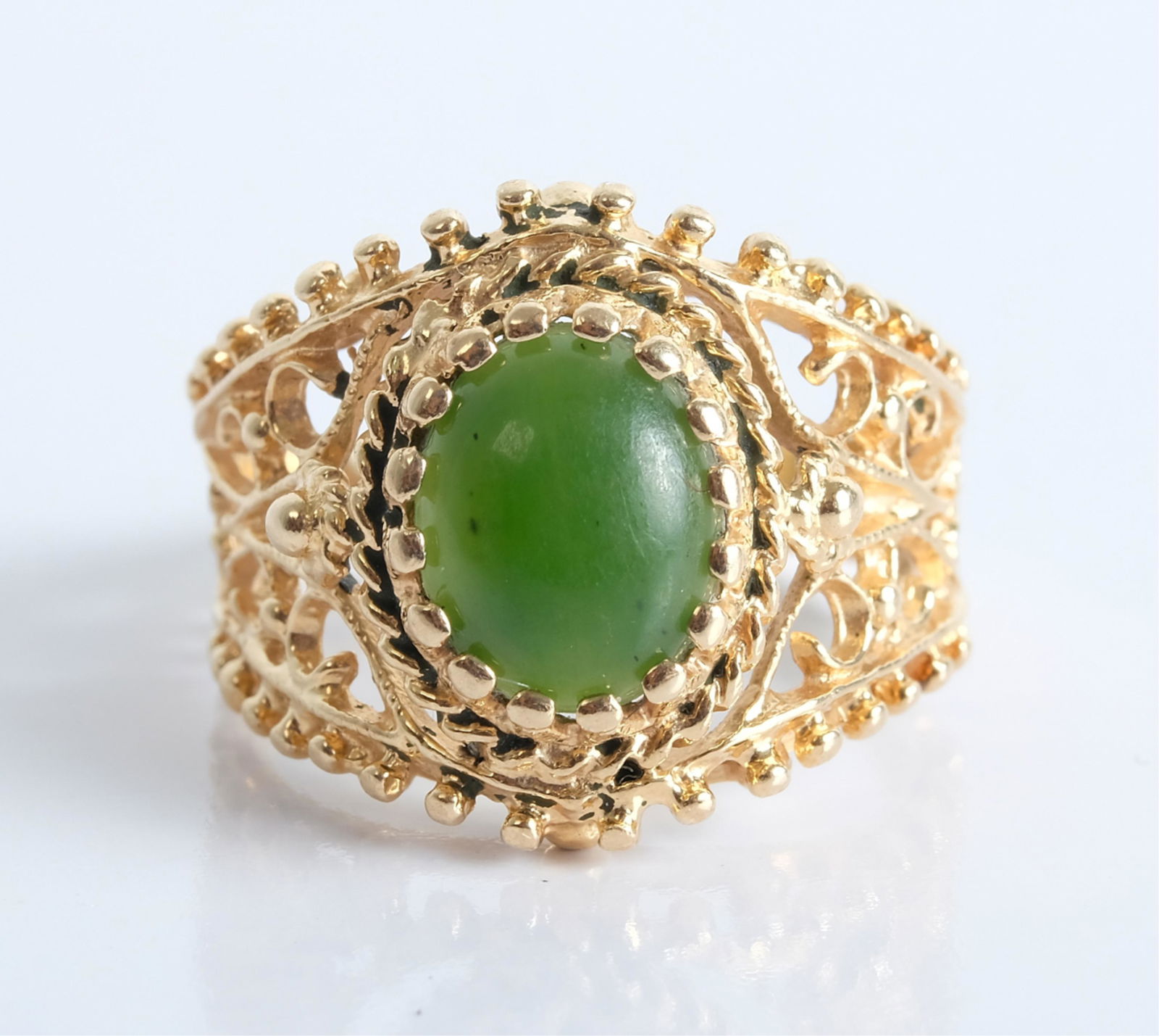 Rada 14K Yellow Gold Ring, size 6 (1 of 5)