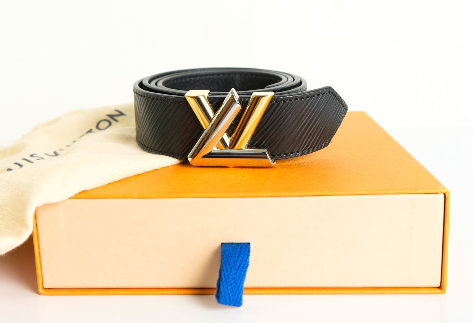Louis Vuitton Twist Epi Black Size 30 Belt (1 of 6)