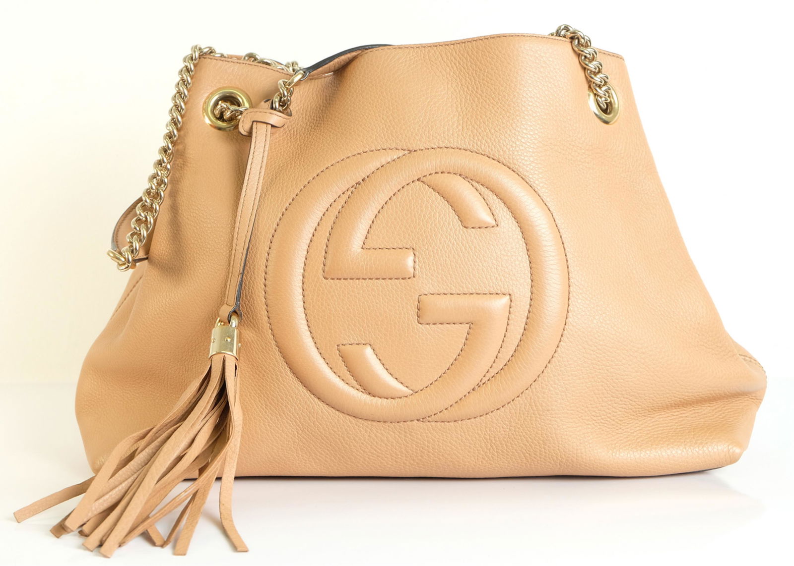 gucci medium soho chain shoulder bag