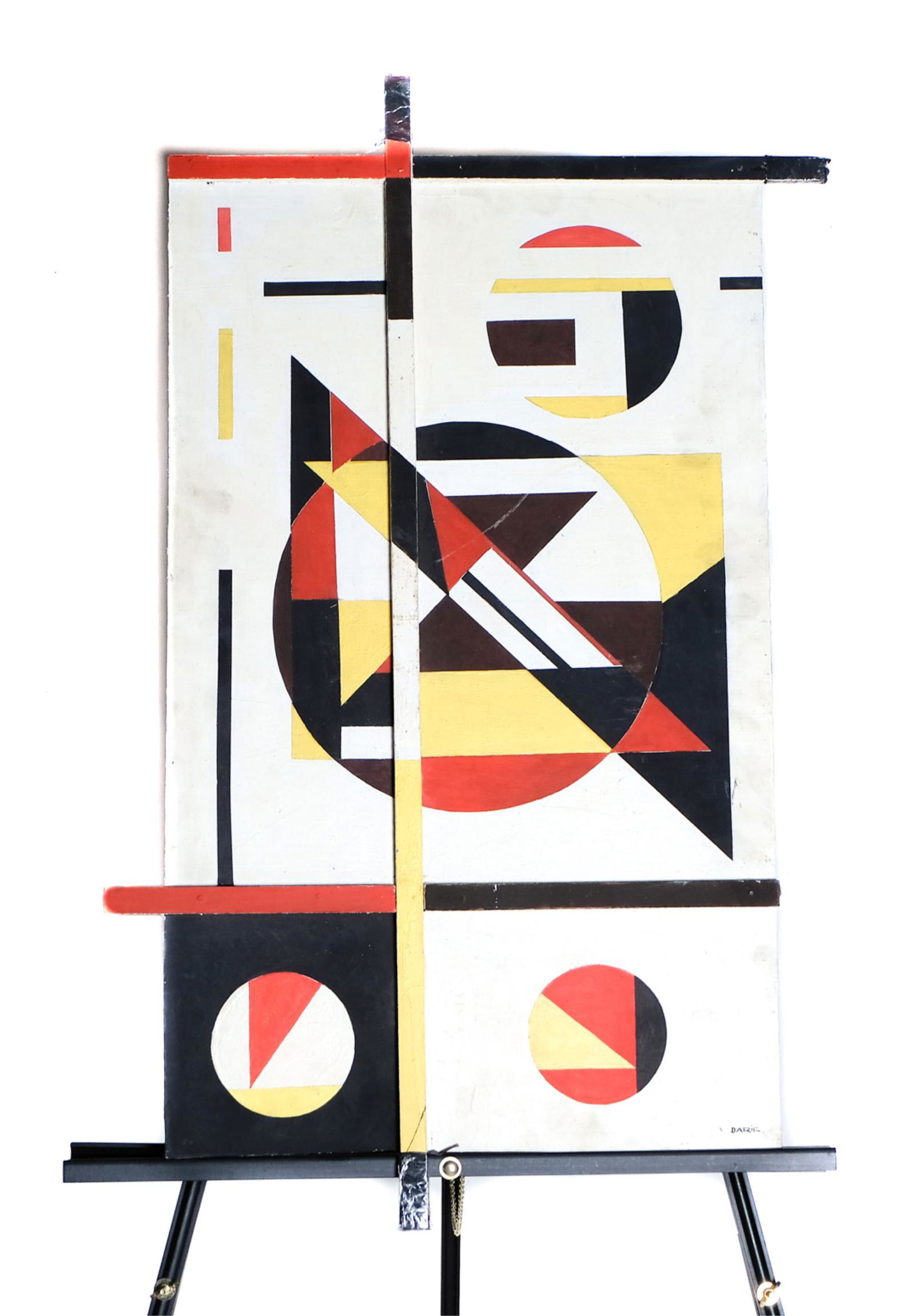 Sandu Darie Untitled Wall Sculpture Oil on Wood (1 of 6)