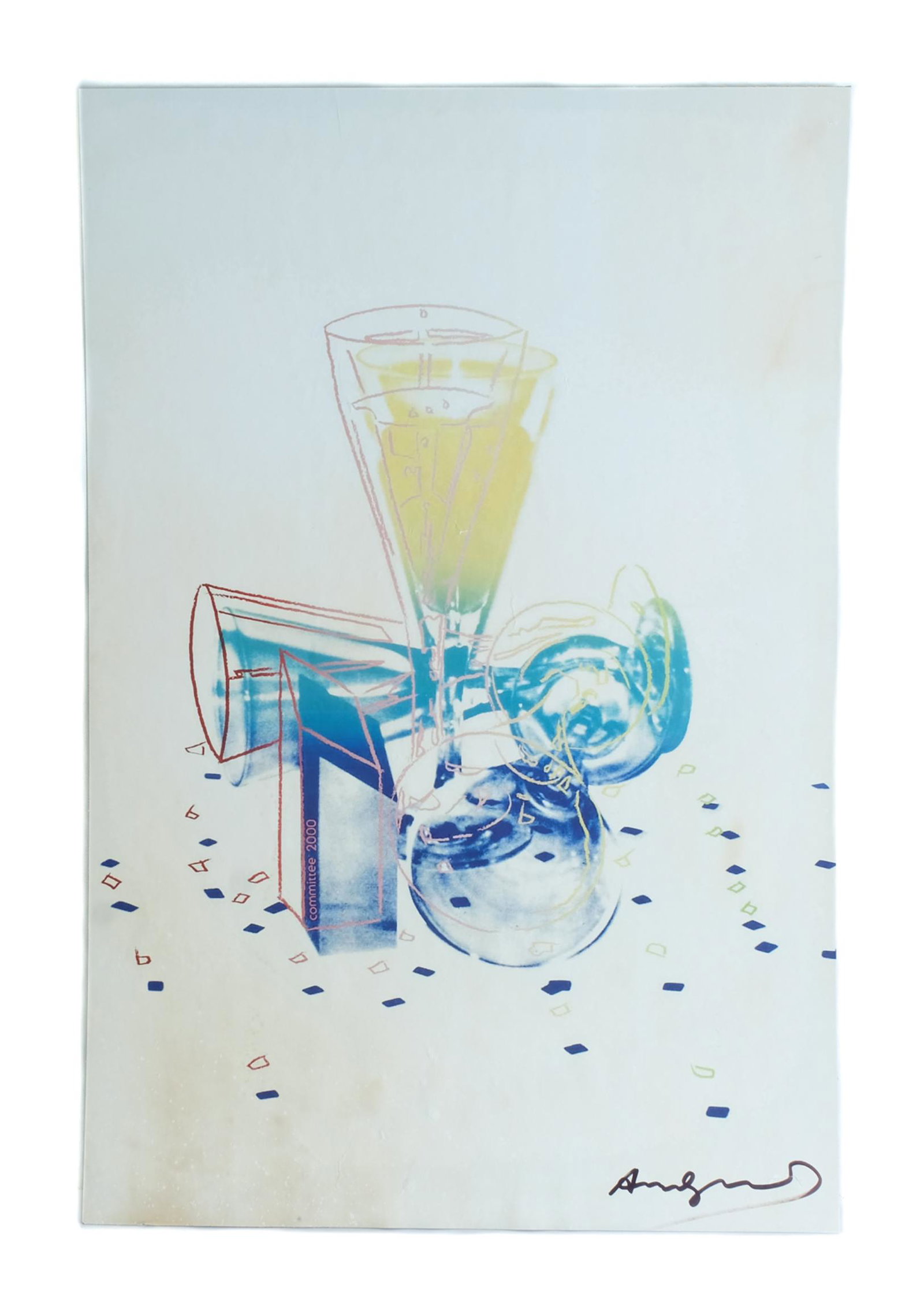 Andy Warhol Committee 2000 Lithograph Signed (1 of 6)