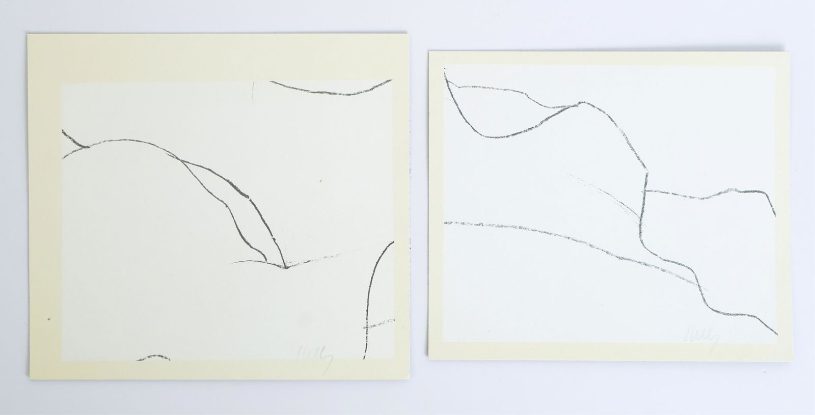 Ellsworth Kelly Two Lithographs, Hand Signed (1 of 7)