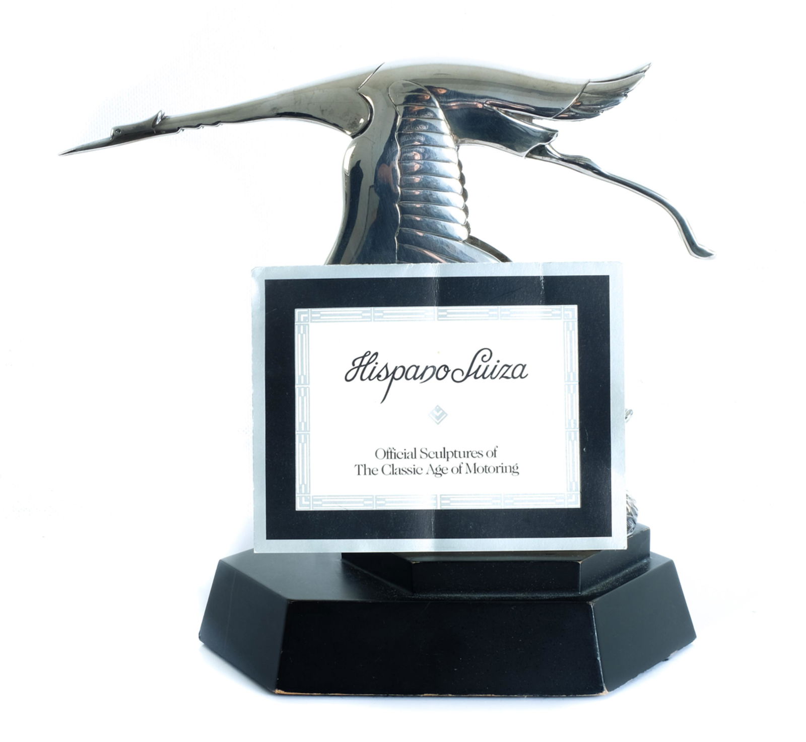 Franklin Mint HISPANO SUIZA 1987 Hood Ornament (1 of 7)