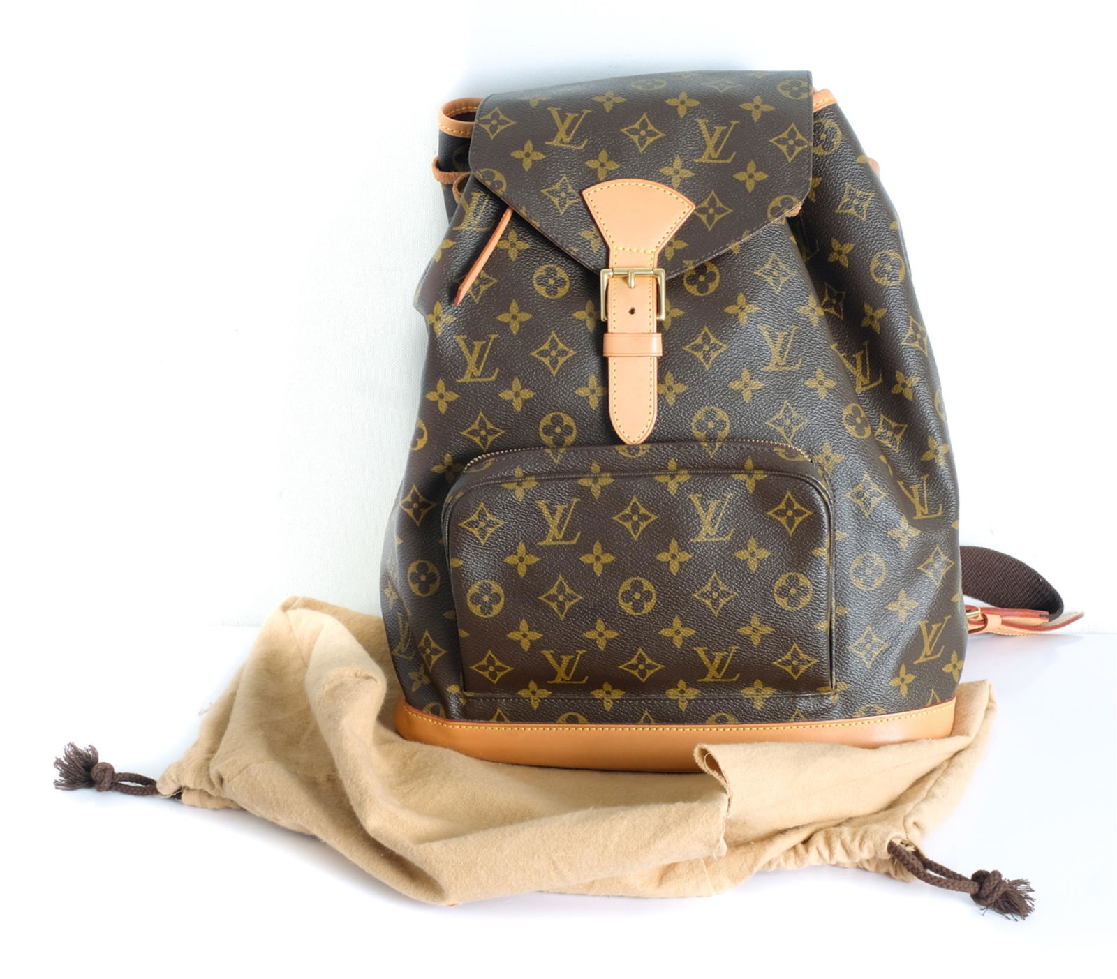 Louis Vuitton Monogram Montsouris GM Backpack (1 of 7)