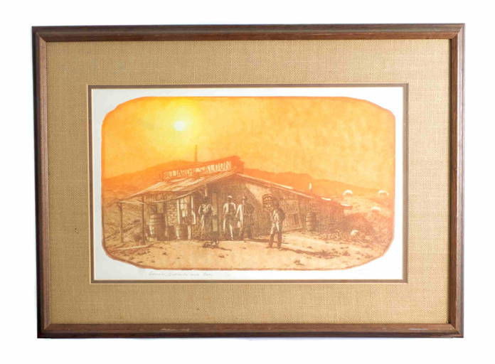 Roy Purcell, Barrels, Billiards And Beer Etching