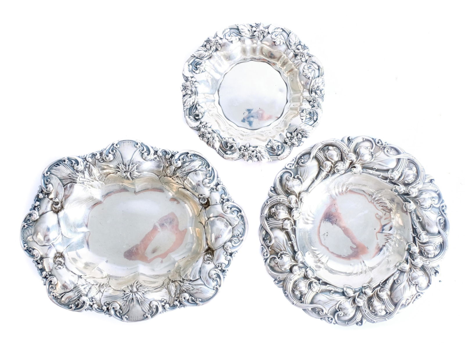 Three Whiting Sterling Silver Bowls (1 of 11)