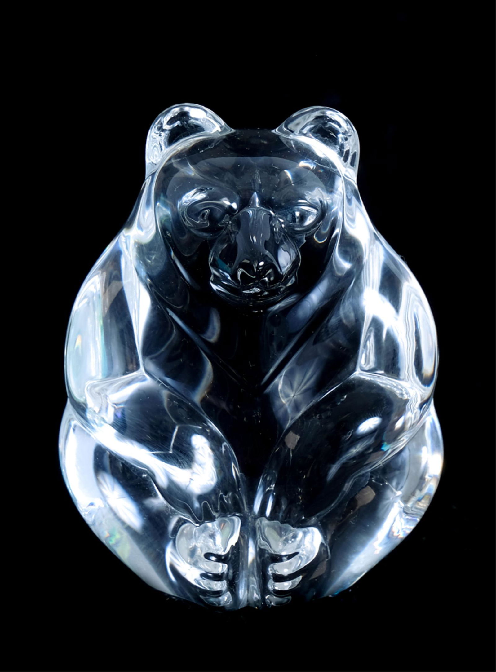 Steuben Glass Bear Hand Cooler Lloyd Atkins (1 of 4)