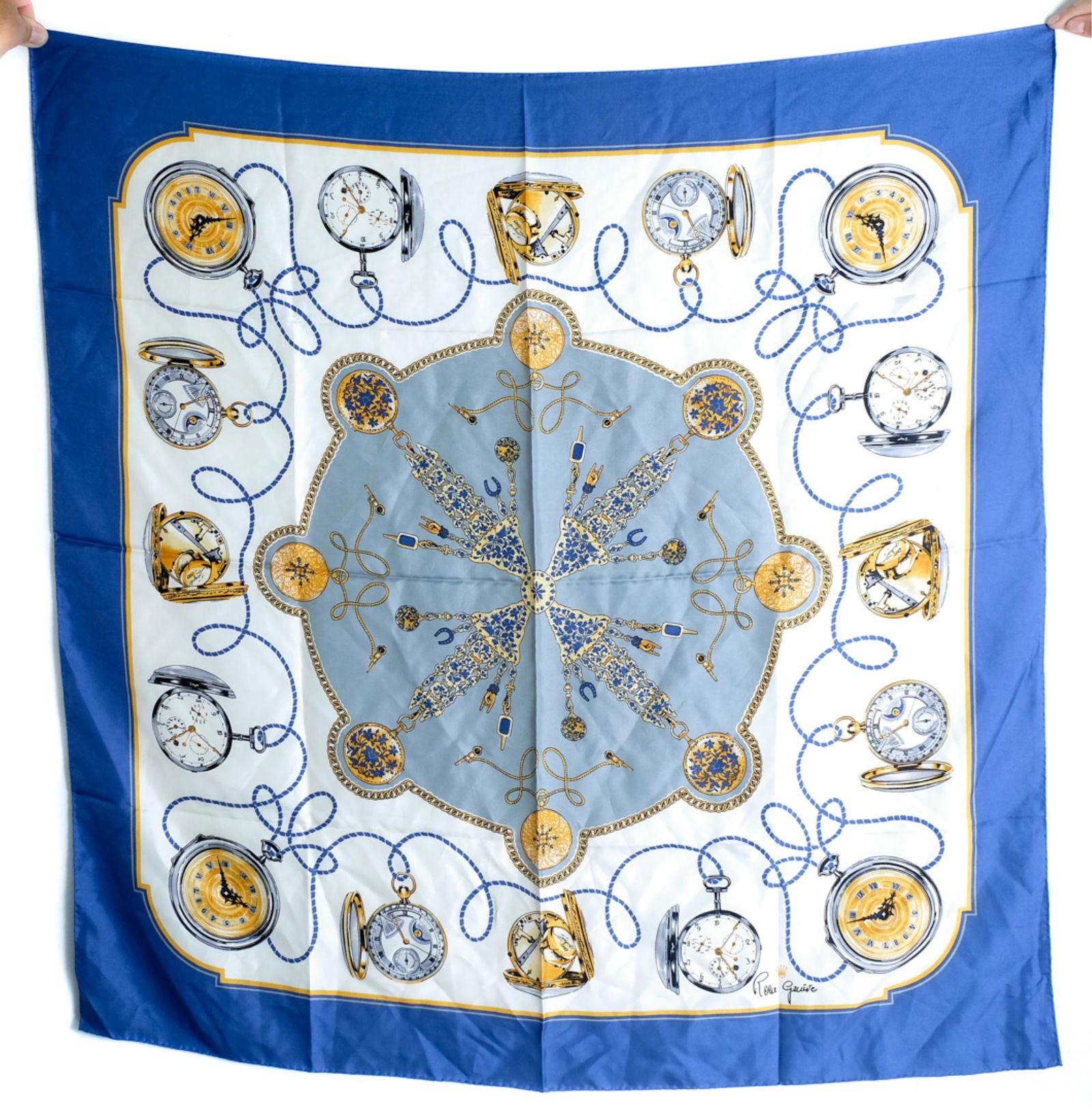 Rolex Silk Scarf 35 inches x 35 inches (1 of 5)