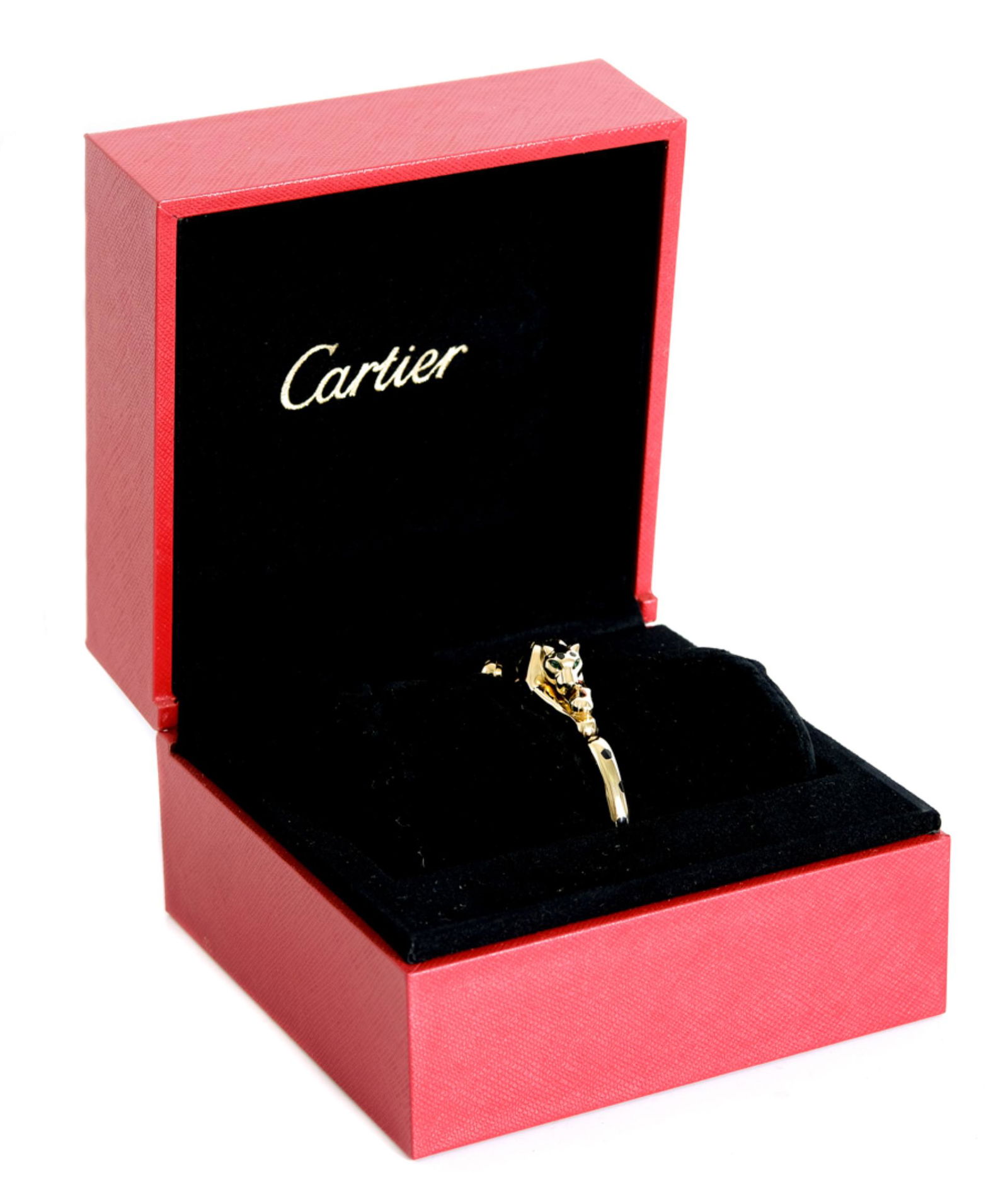 Attr. Cartier Panther Panthere 18k Gold Bracelet (1 of 8)
