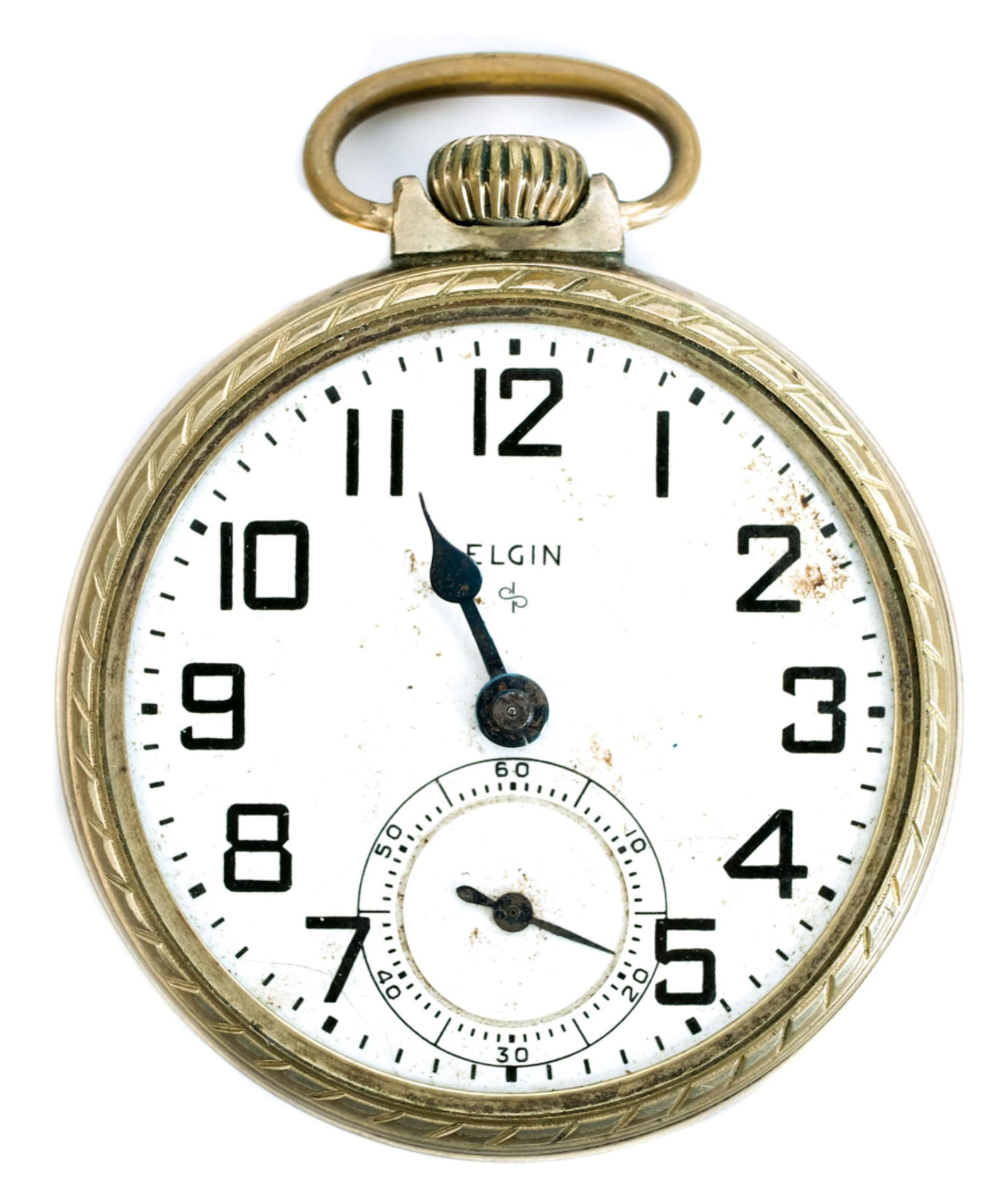 Elgin Model 575 Rolled Gold Open Face Pocket Watch (1 of 4)