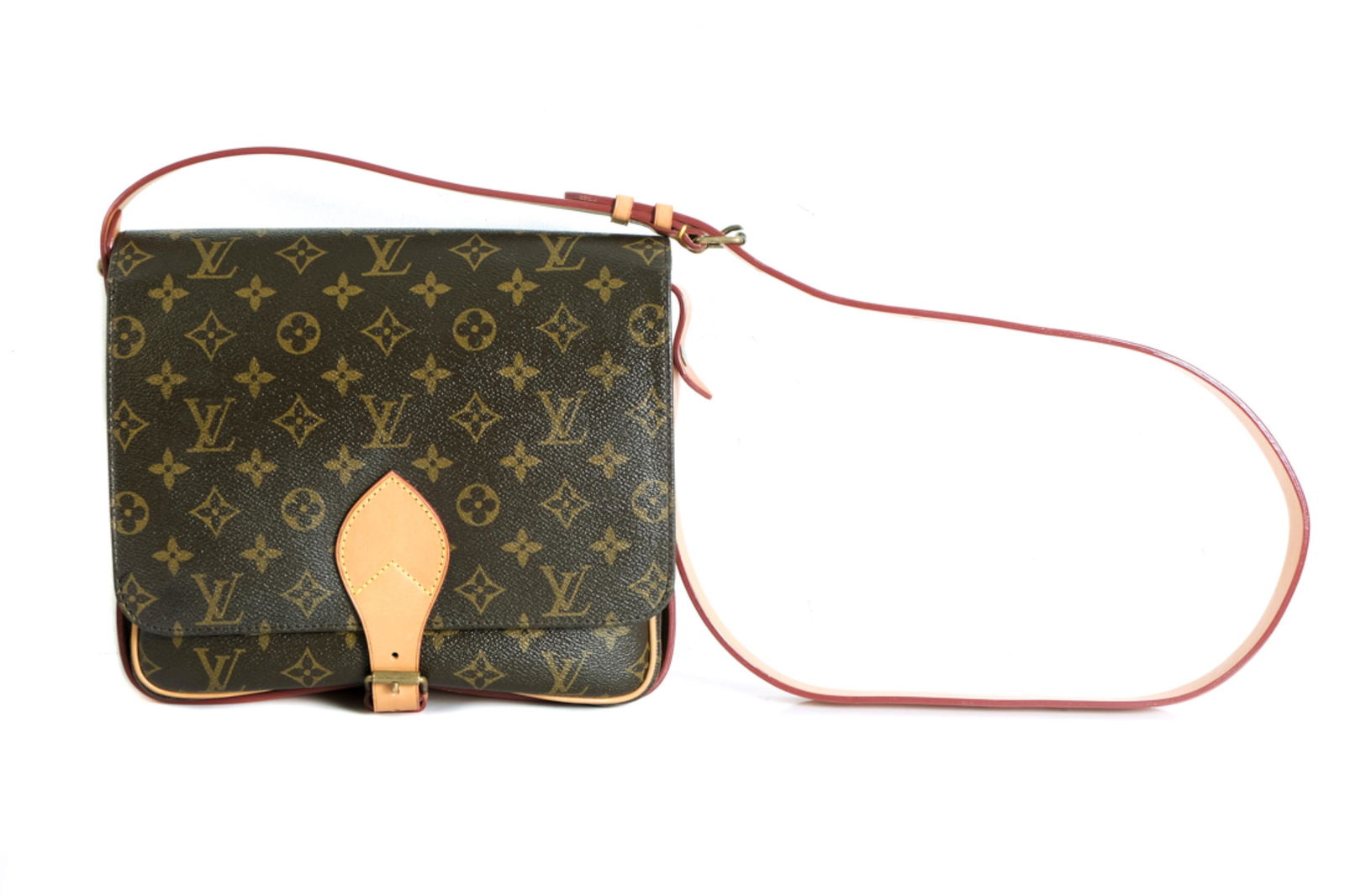 Louis Vuitton Vintage Monogram Cartouchiere GM Bag (1 of 16)