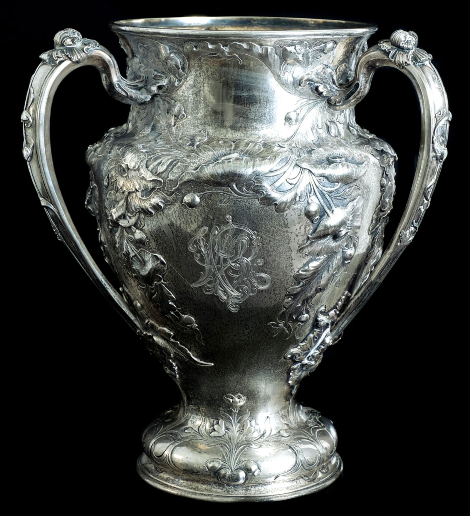 Fantastic Gorham Sterling Repousse Loving Cup (1 of 7)