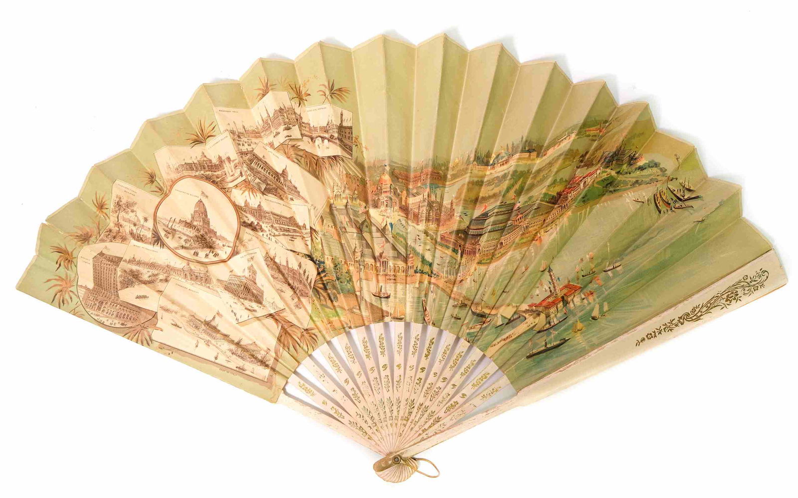World's Columbian Exposition Hand Held Fan, 1893 (1 of 10)